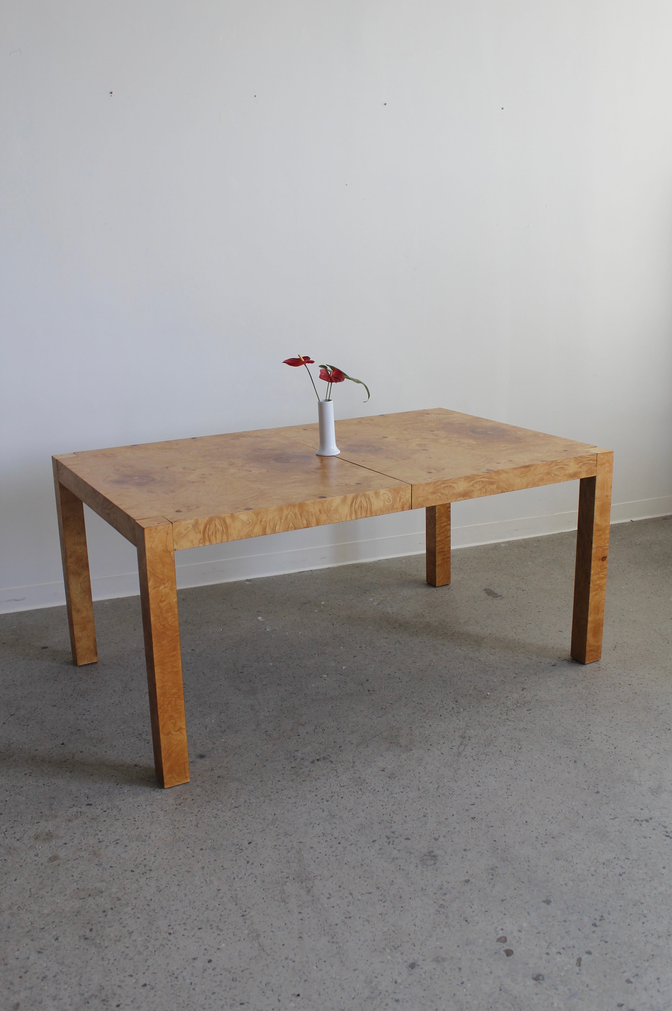 Burlwood Dining Table by Milo Baughman for Lane Furniture
