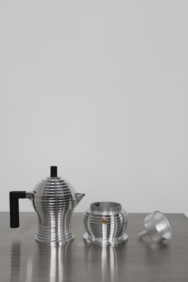Pulcina Espresso Coffee Maker by Alessi lecenterpiece