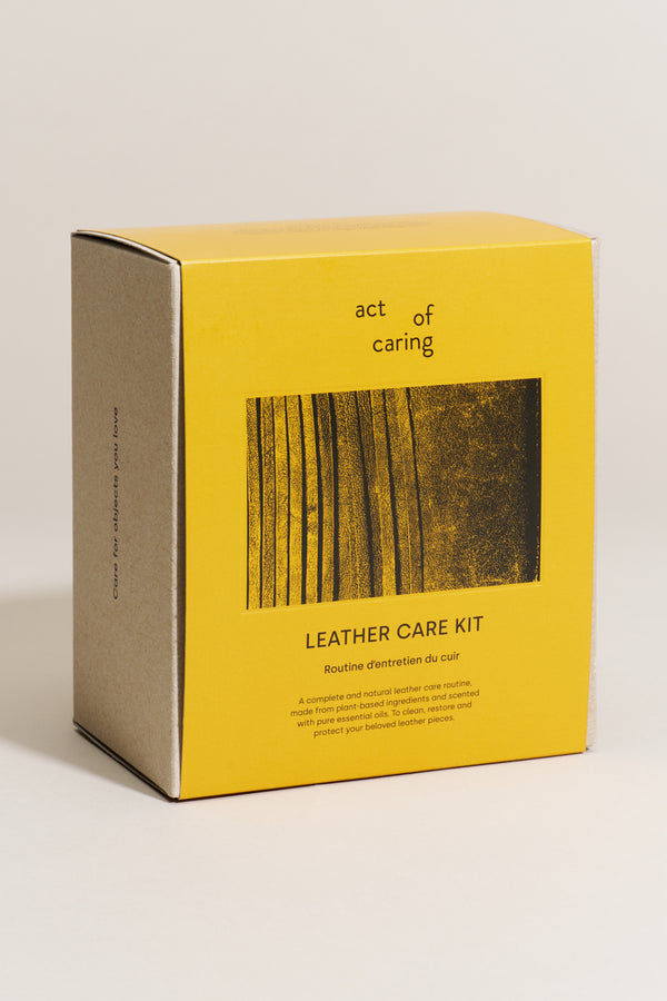 Leather Care Kit by Act of Caring