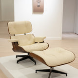 Model 670 and 671 Lounge Chair with Ottoman By Charles and Ray Eames for Herman Miller