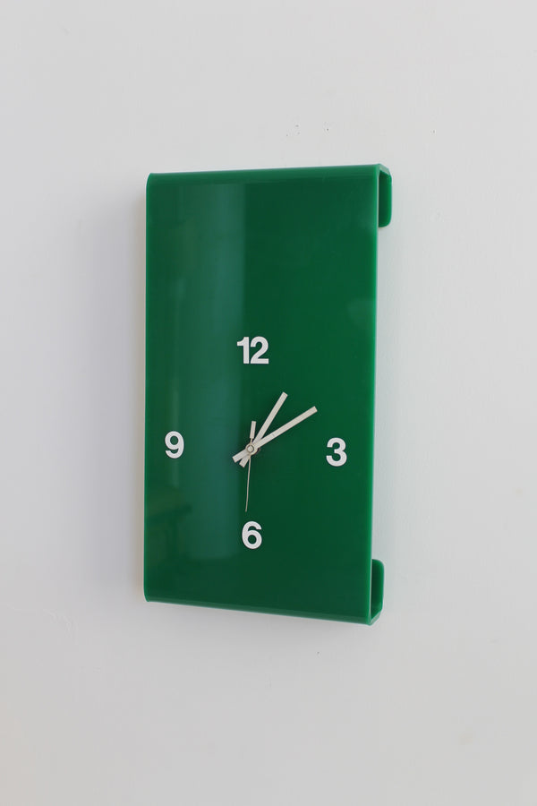 Green Acrylic Clock