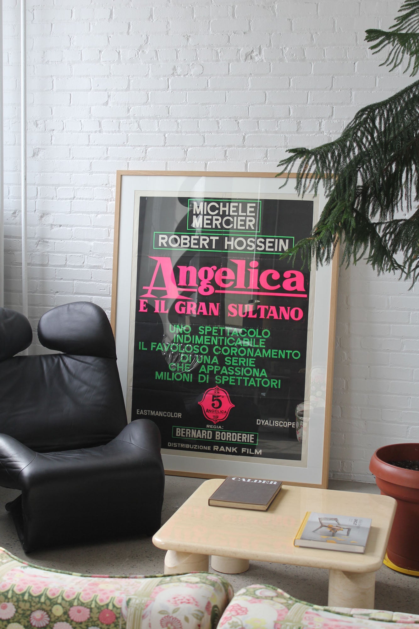 Framed Vintage Movie Poster - Angelique and the Sultan