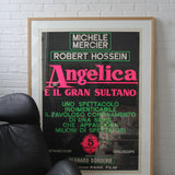 Affiche de film vintage encadrée – Angélique et le Sultan