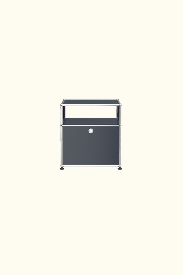 Bottom Door Bedside Table P by USM Haller