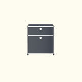 Table de chevet deux portes P1 par USM Haller