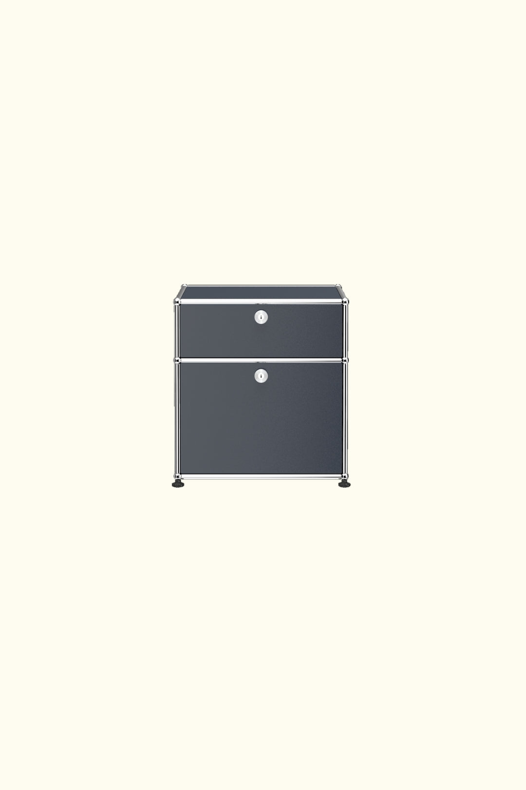 Two Door Bedside Table P1 by USM Haller