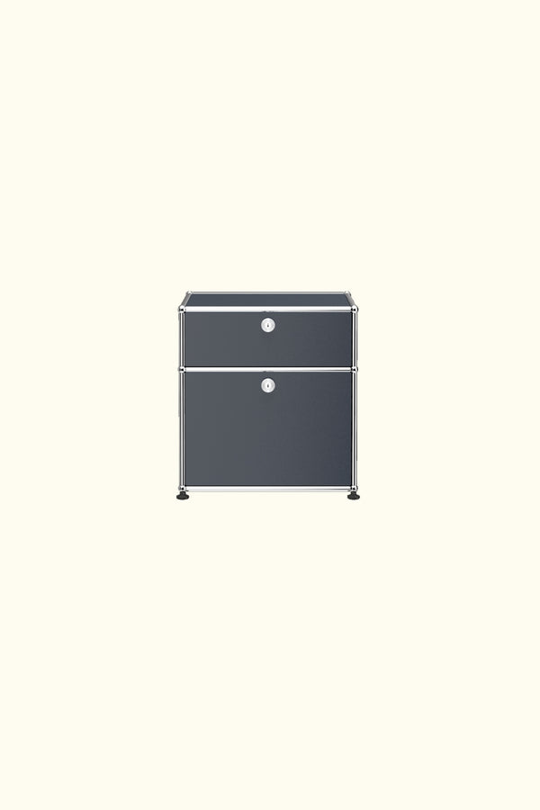 Two Door Bedside Table P1 by USM Haller