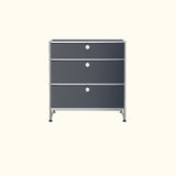 3-Drawer Dresser Y by USM Haller