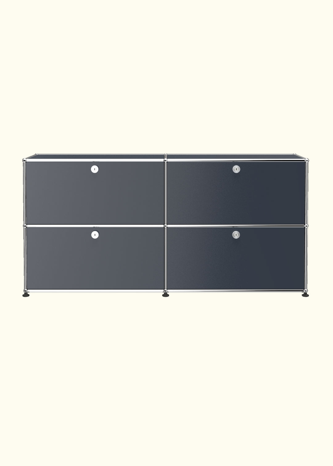 Four-Door Storage Credenza E2 by USM Haller