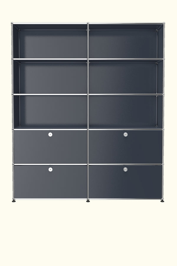 5-Tier Shelving and Storage R2 by USM Haller