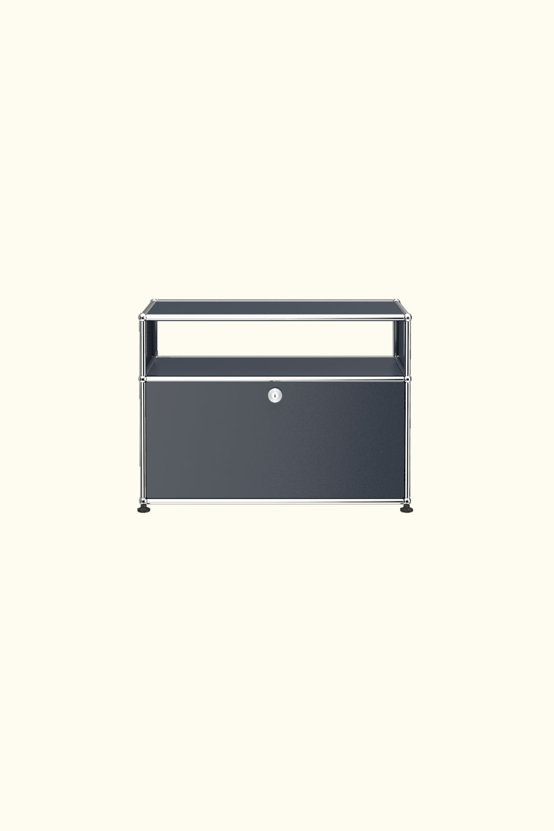 Long Side Table with Bottom Door O118 by USM Haller