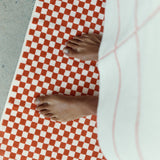 Essential Bathroom Set in Paloma Sun & Lake by Baina