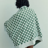 Pool Towel Pair in Sage & Chalk and Paloma Sun & Ecru by Baina