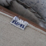 Brown Leather Bambole Sofa by Mario Bellini for B&B Italia