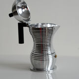 Black Pulcina Espresso Coffee Maker by Alessi