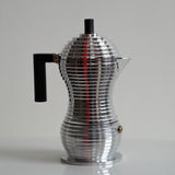 Black Pulcina Espresso Coffee Maker by Alessi