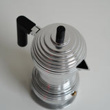 Black Pulcina Espresso Coffee Maker by Alessi