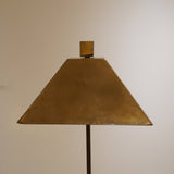 Lampe de sol en laiton par Hart Associates