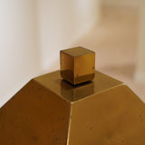 Lampe de sol en laiton par Hart Associates