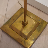 Lampe de sol en laiton par Hart Associates