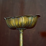 Bronze Flower Floor Lamp
