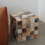 Table d’appoint patchwork