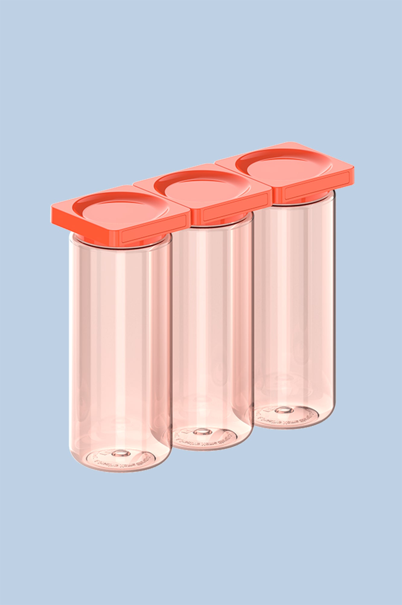 Large 3-Pack Container by Cliik - Orange