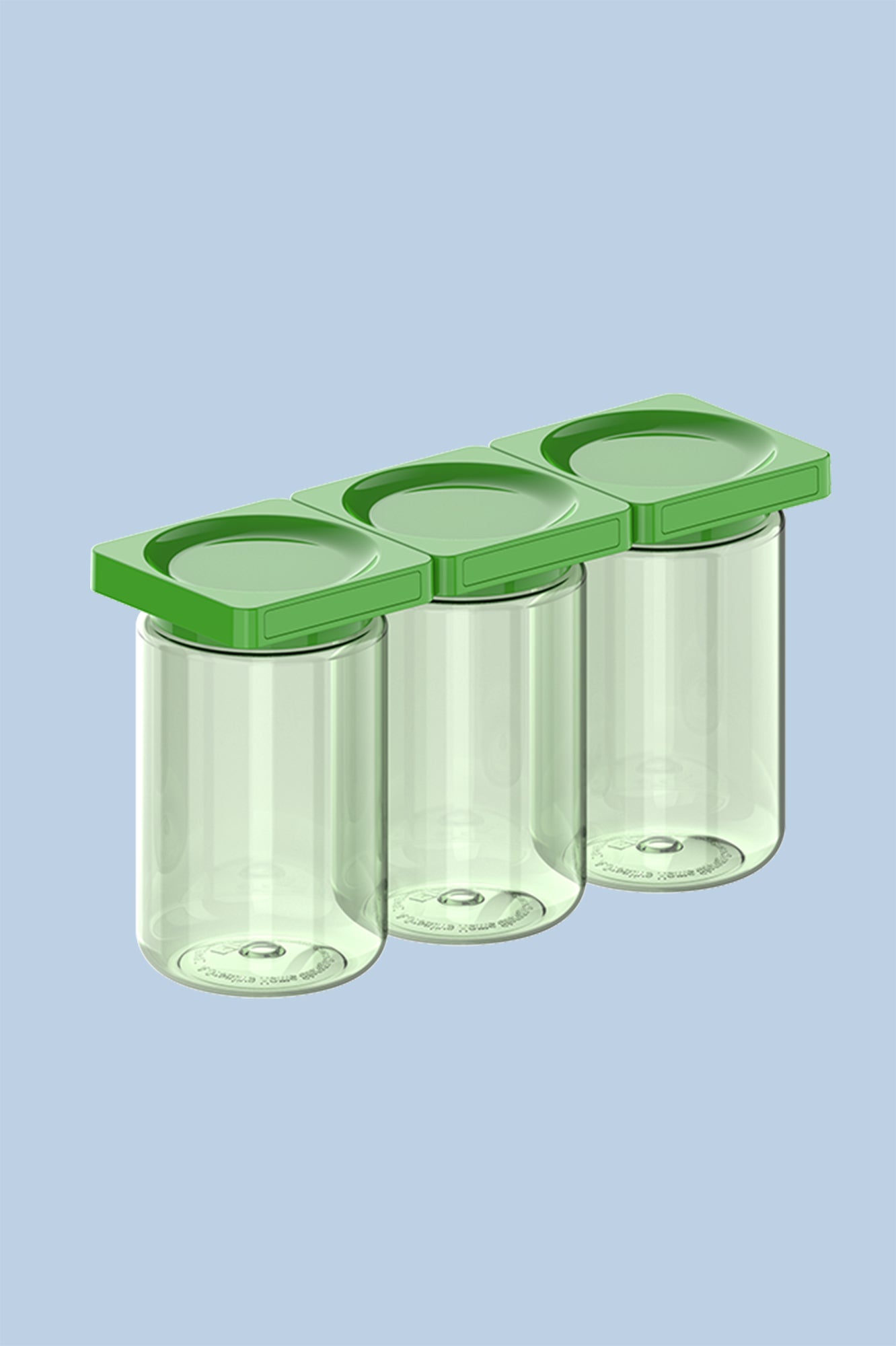 Medium 3-Pack Container by Cliik - Green