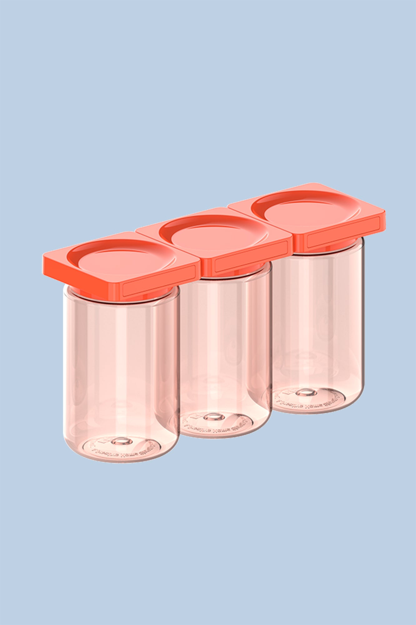 Medium 3-Pack Container by Cliik - Orange