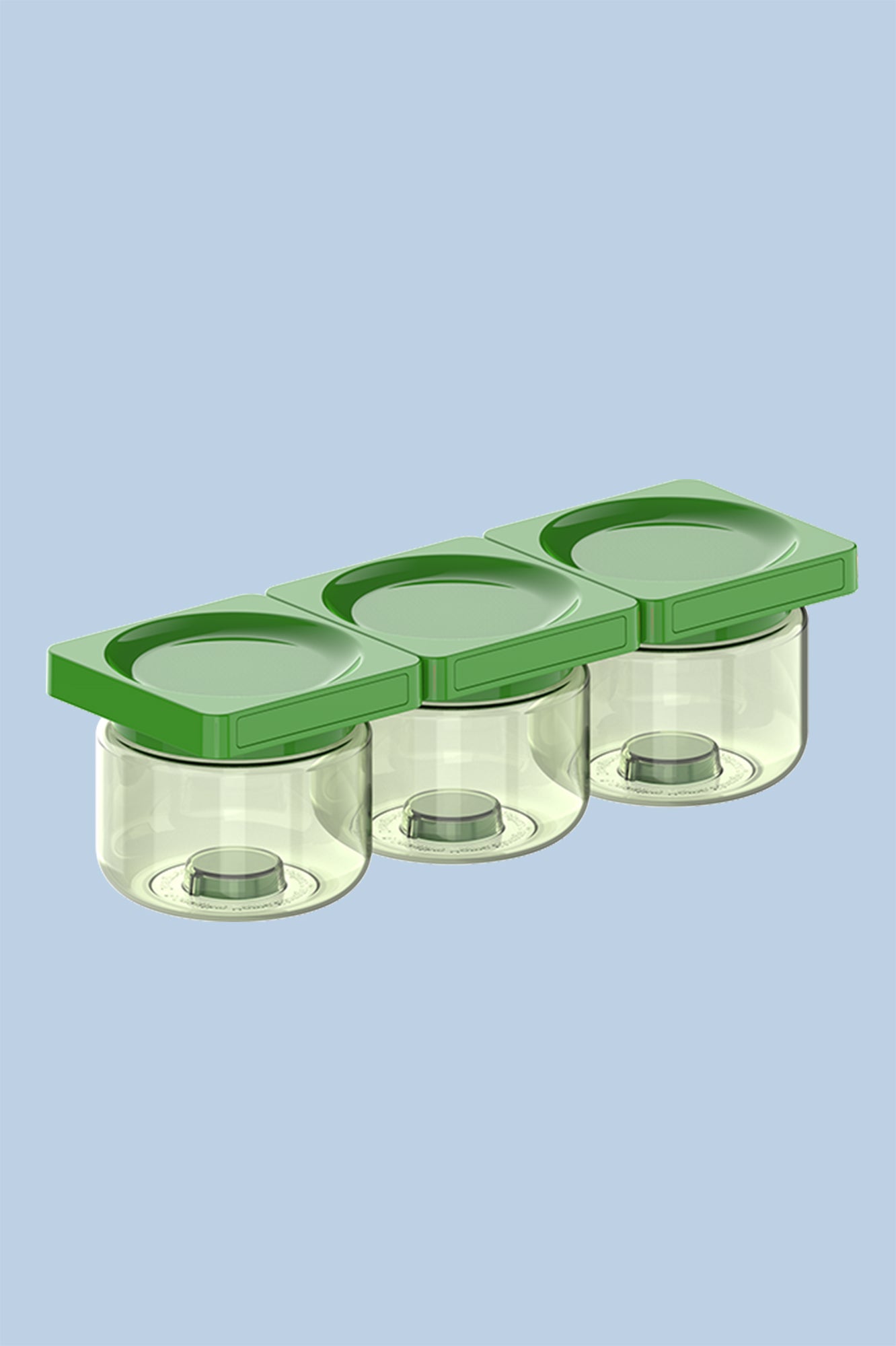 Small 3-Pack Container by Cliik - Green