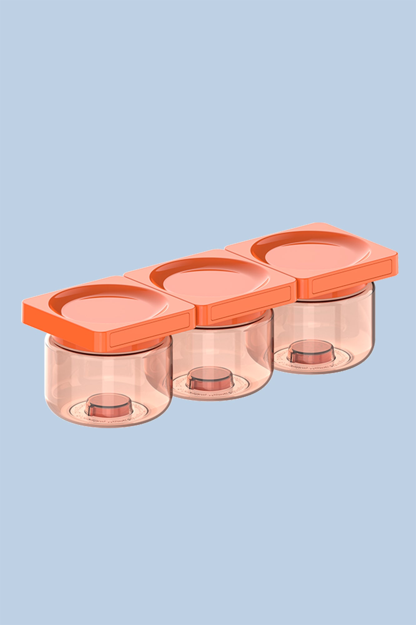 Small 3-Pack Container by Cliik - Orange