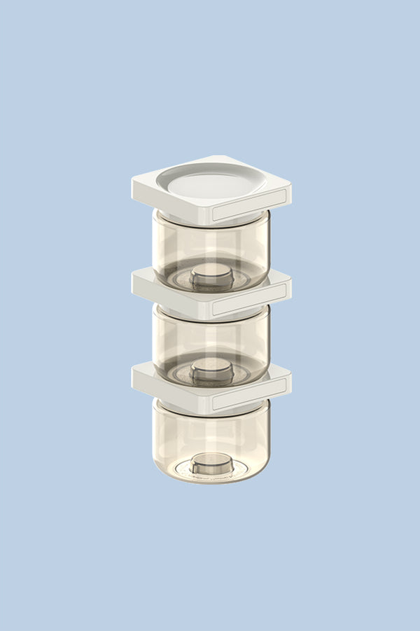 Small 3-Pack Container by Cliik - White