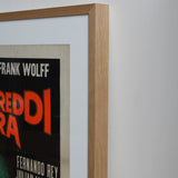 Affiche de film vintage encadrée – Cold Eyes of Fear