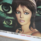 Affiche de film vintage encadrée – Cold Eyes of Fear