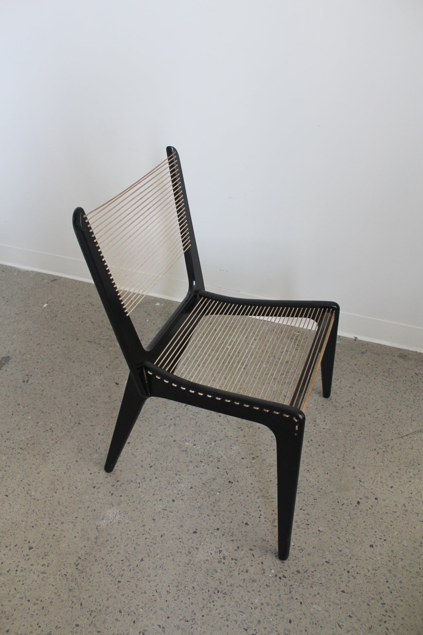 Cord Chair by Jacques Guillon