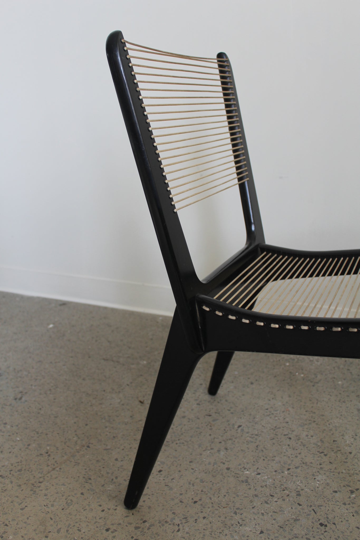 Cord Chair by Jacques Guillon