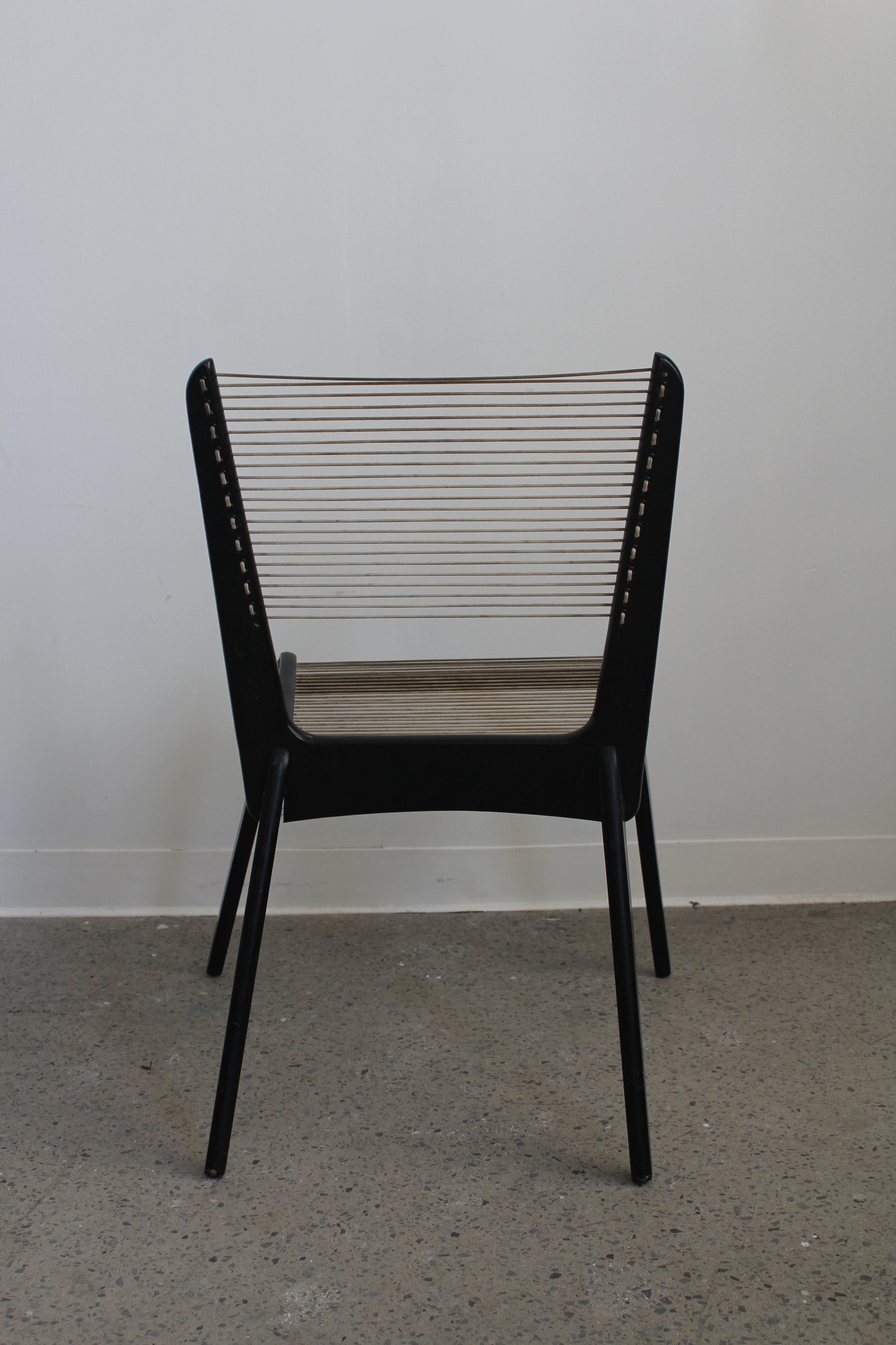 Cord Chair by Jacques Guillon