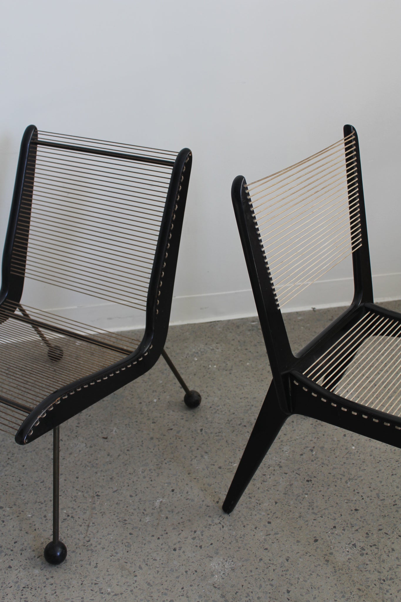 Cord Chair by Jacques Guillon