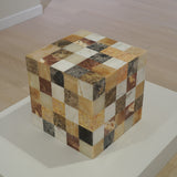 Table d’appoint patchwork