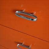 Three Drawer Steel Frame Desk by George Nelson for Herman Miller