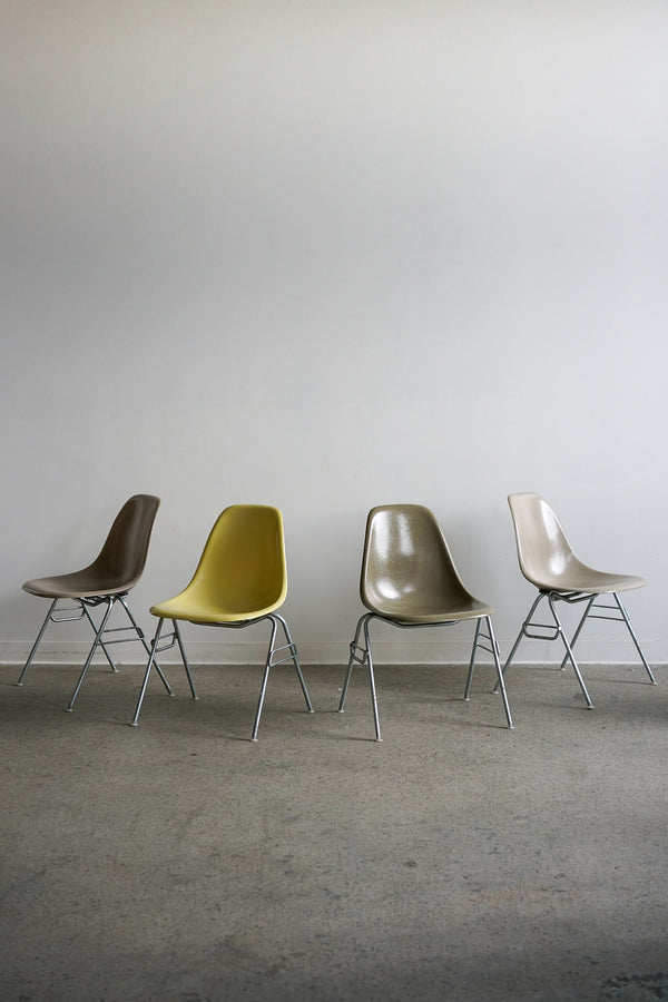 DSS Dining Chairs by Charles and Ray Eames for Herman Miller