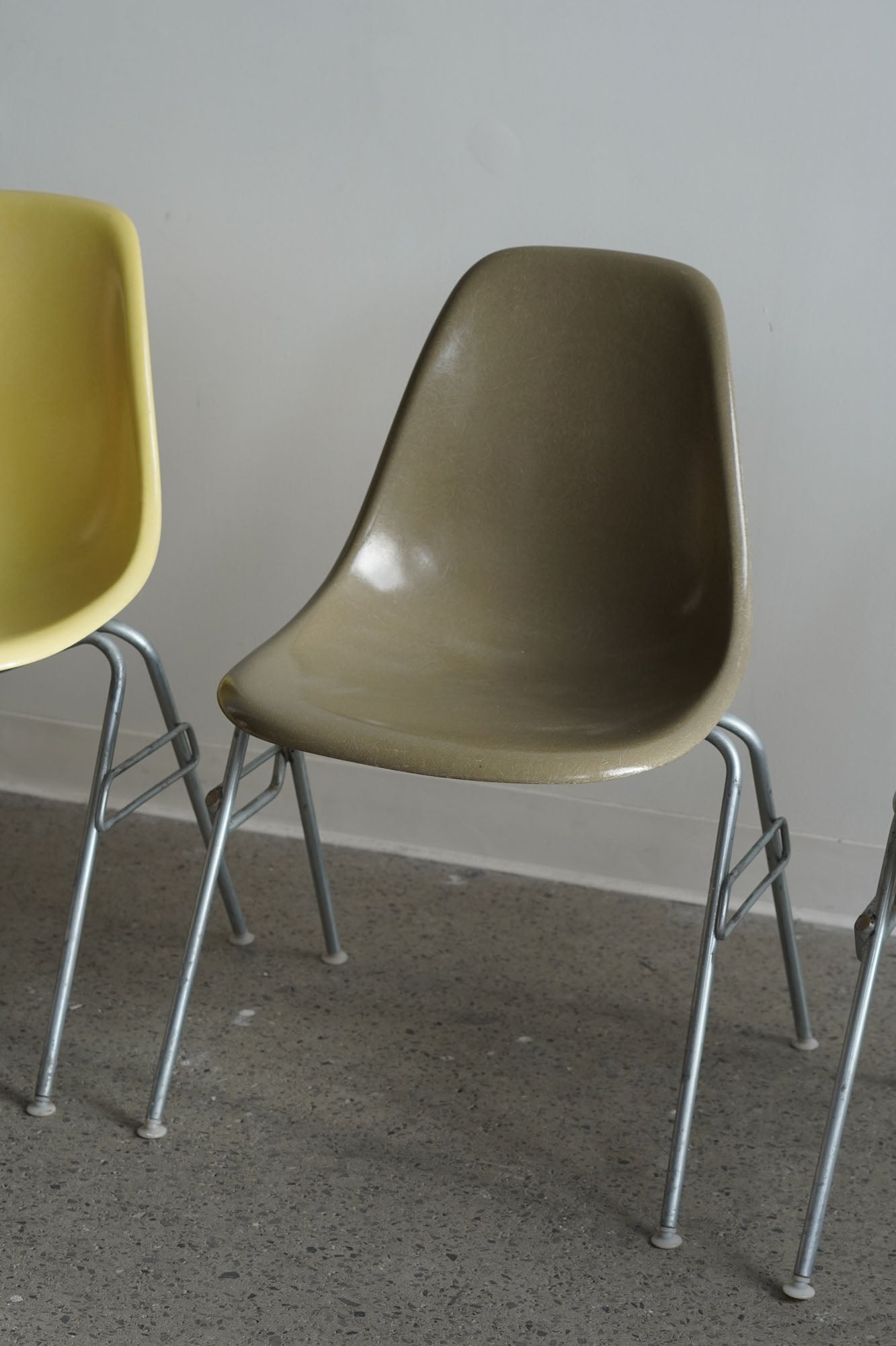 DSS Dining Chairs by Charles and Ray Eames for Herman Miller