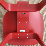 Red LCW Lounge Chair by Eames for Herman Miller
