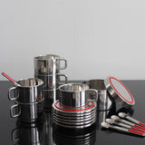 Service à espresso par Sergio Asti pour ICM