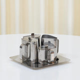 Five-Piece Stainless Steel Coffee Set