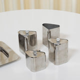 Five-Piece Stainless Steel Coffee Set
