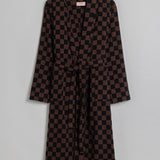 Peignoir Sulis Tabac & Noir par Baina