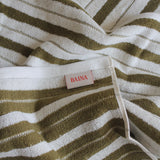 Franklin Bath Towel in Caper & Chalk by Baina