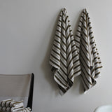 Franklin Bath Towel in Caper & Chalk by Baina