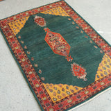 Gabbeh Rug in Moss Grove